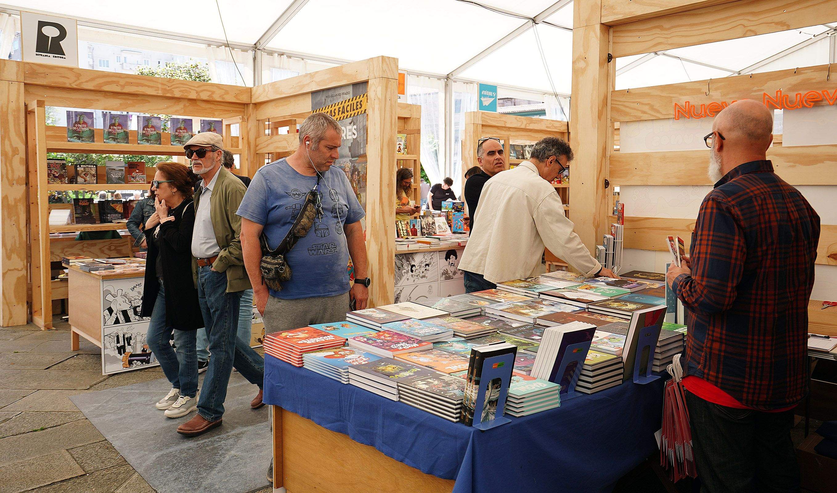 Inauguración da terceira edición do festival BDra Gráfica