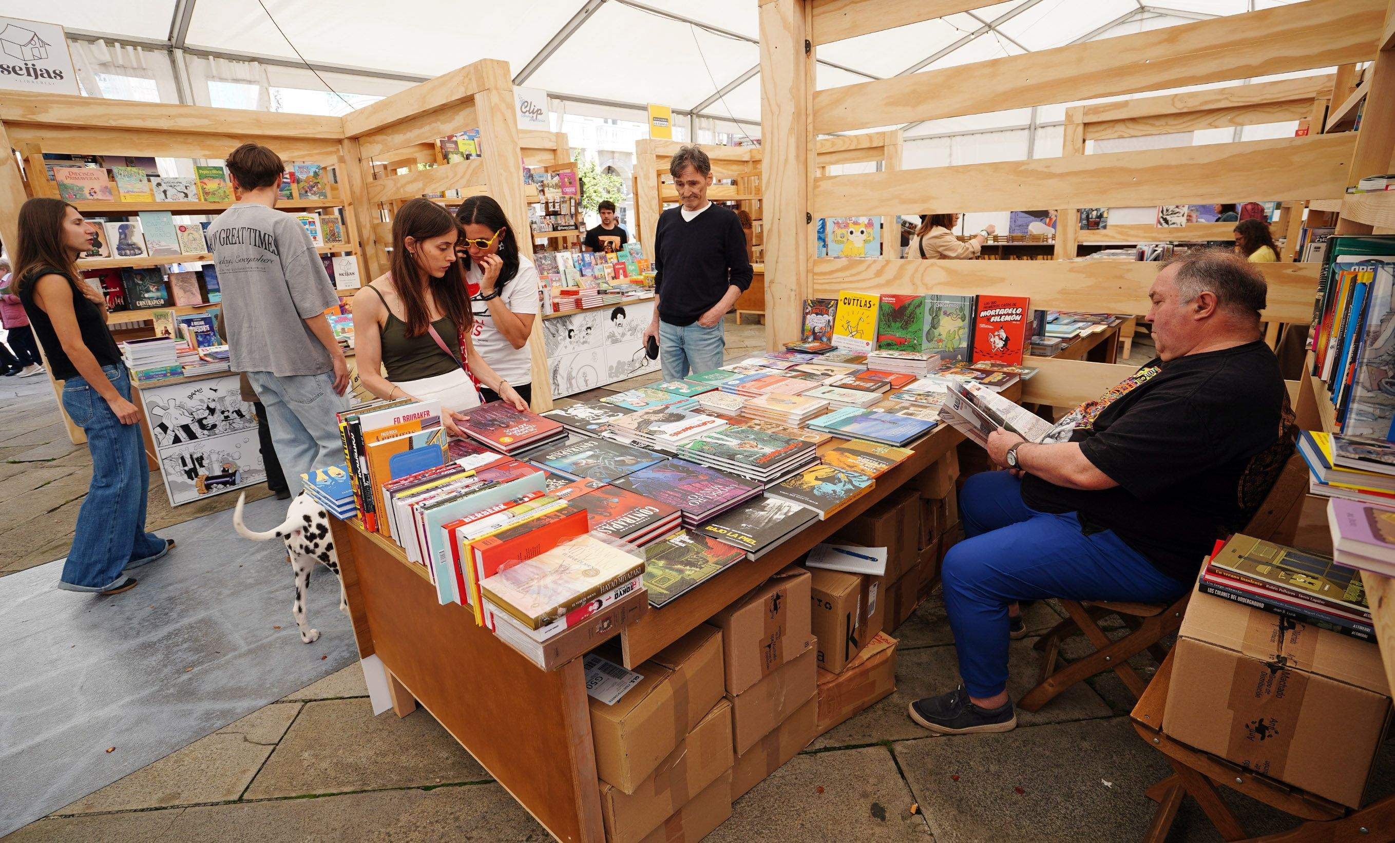 Inauguración da terceira edición do festival BDra Gráfica