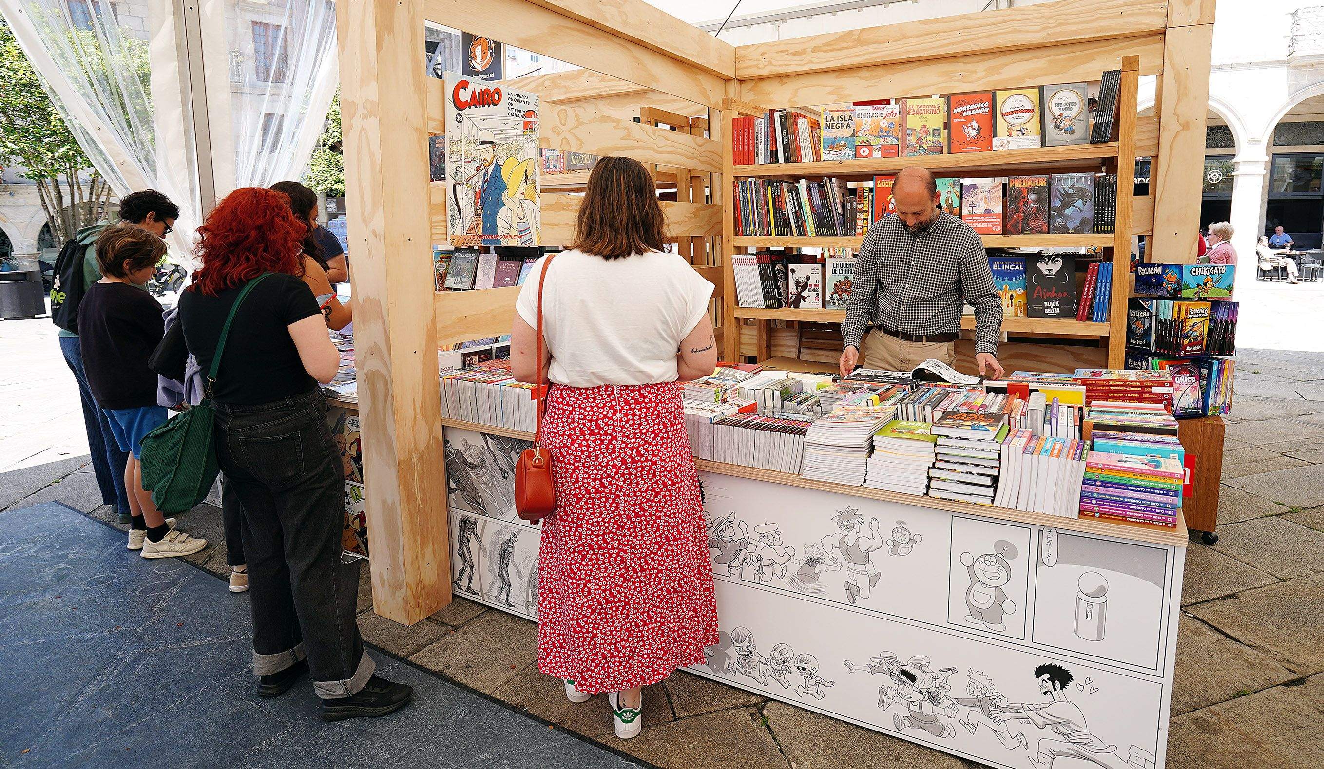 Inauguración da terceira edición do festival BDra Gráfica
