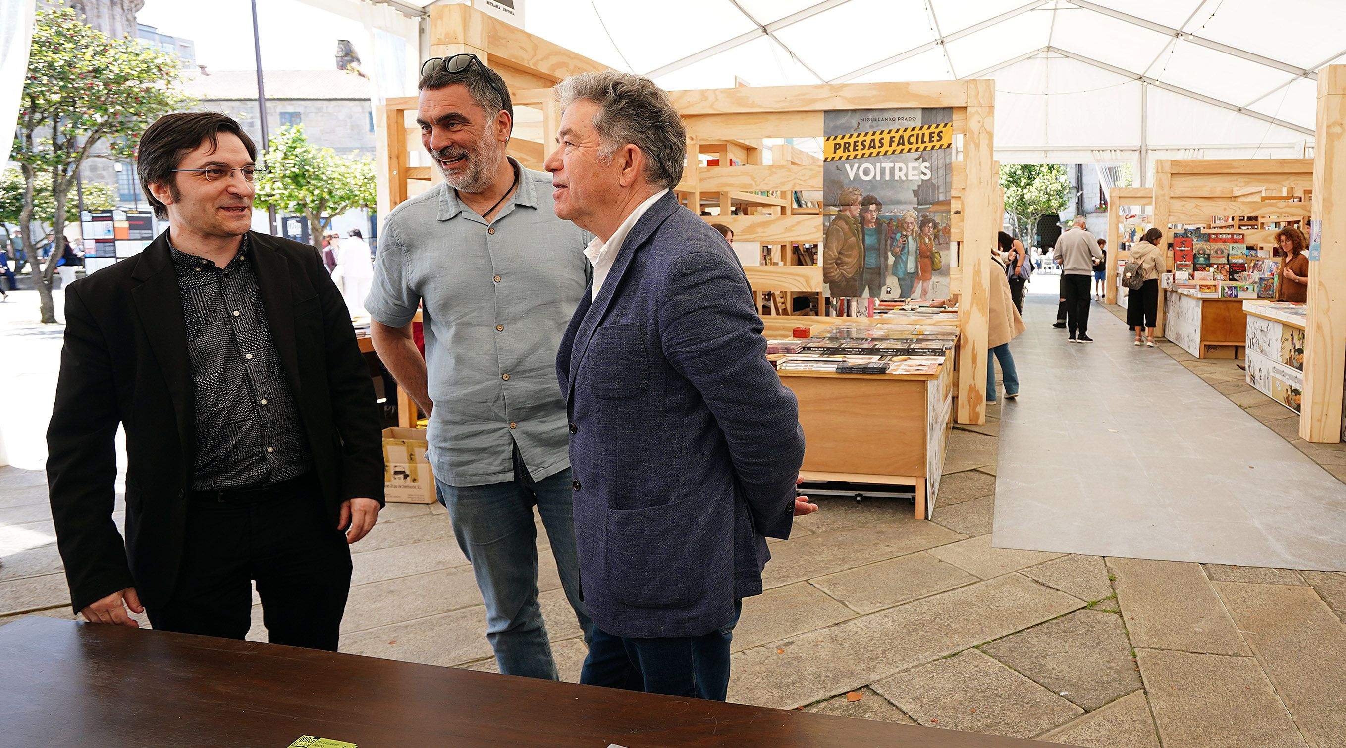 Inauguración da terceira edición do festival BDra Gráfica