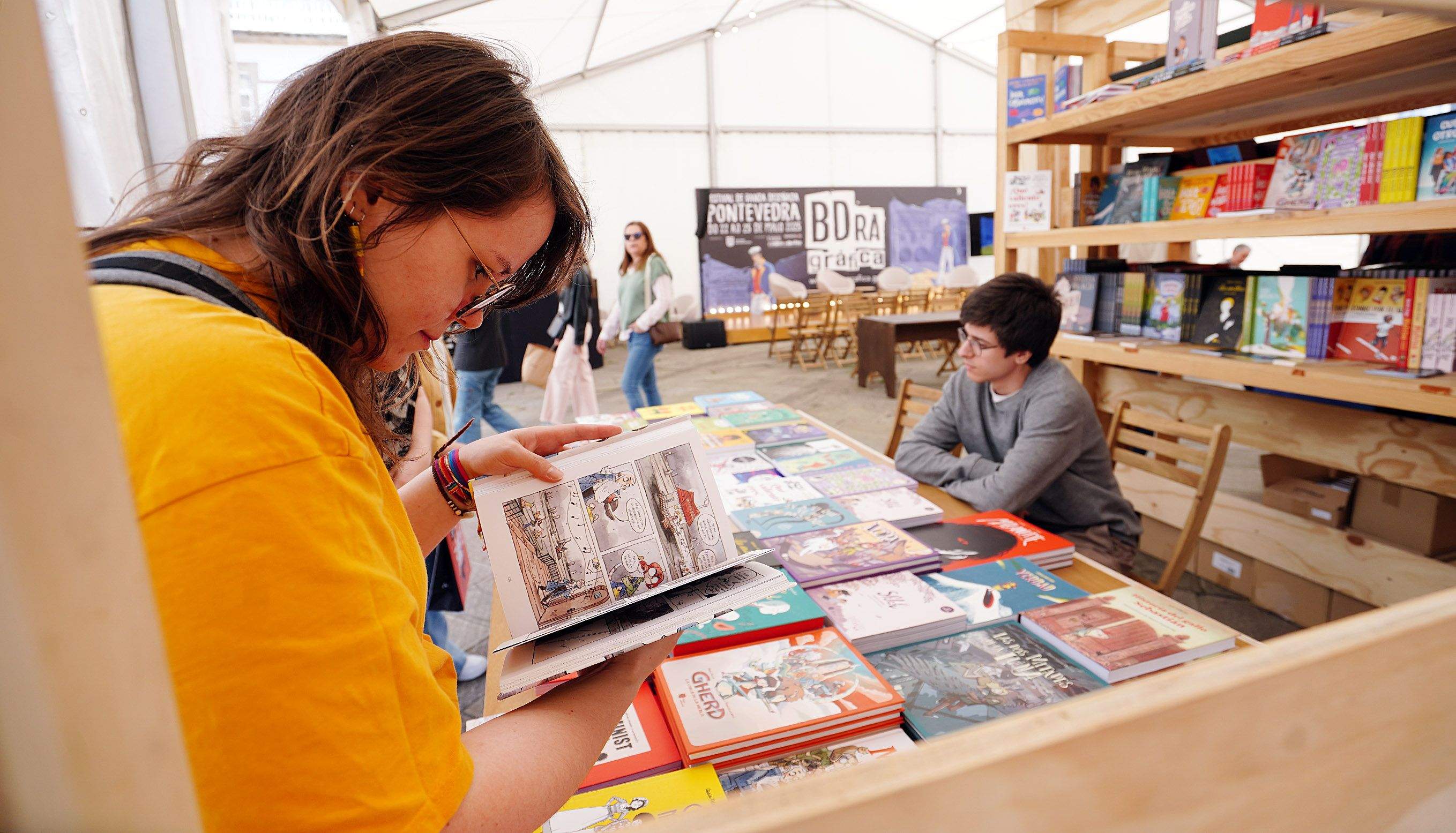 Inauguración de la tercera edición del festival BDra Gráfica