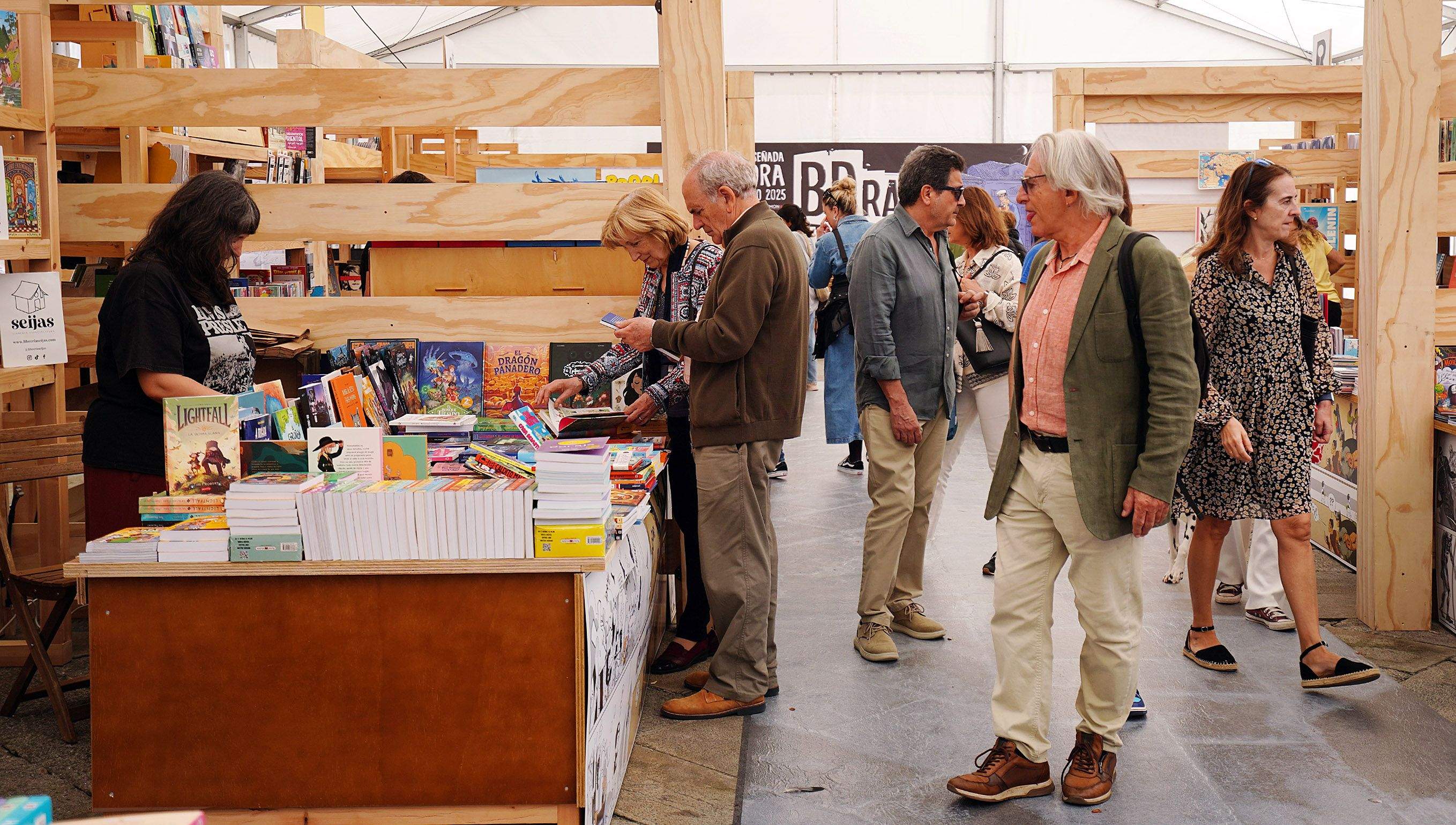 Inauguración da terceira edición do festival BDra Gráfica
