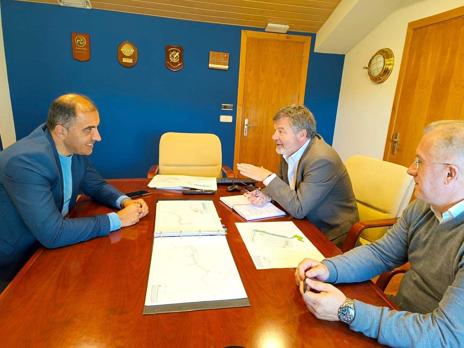 Reunión de Ángel Moldes con Portos de Galicia