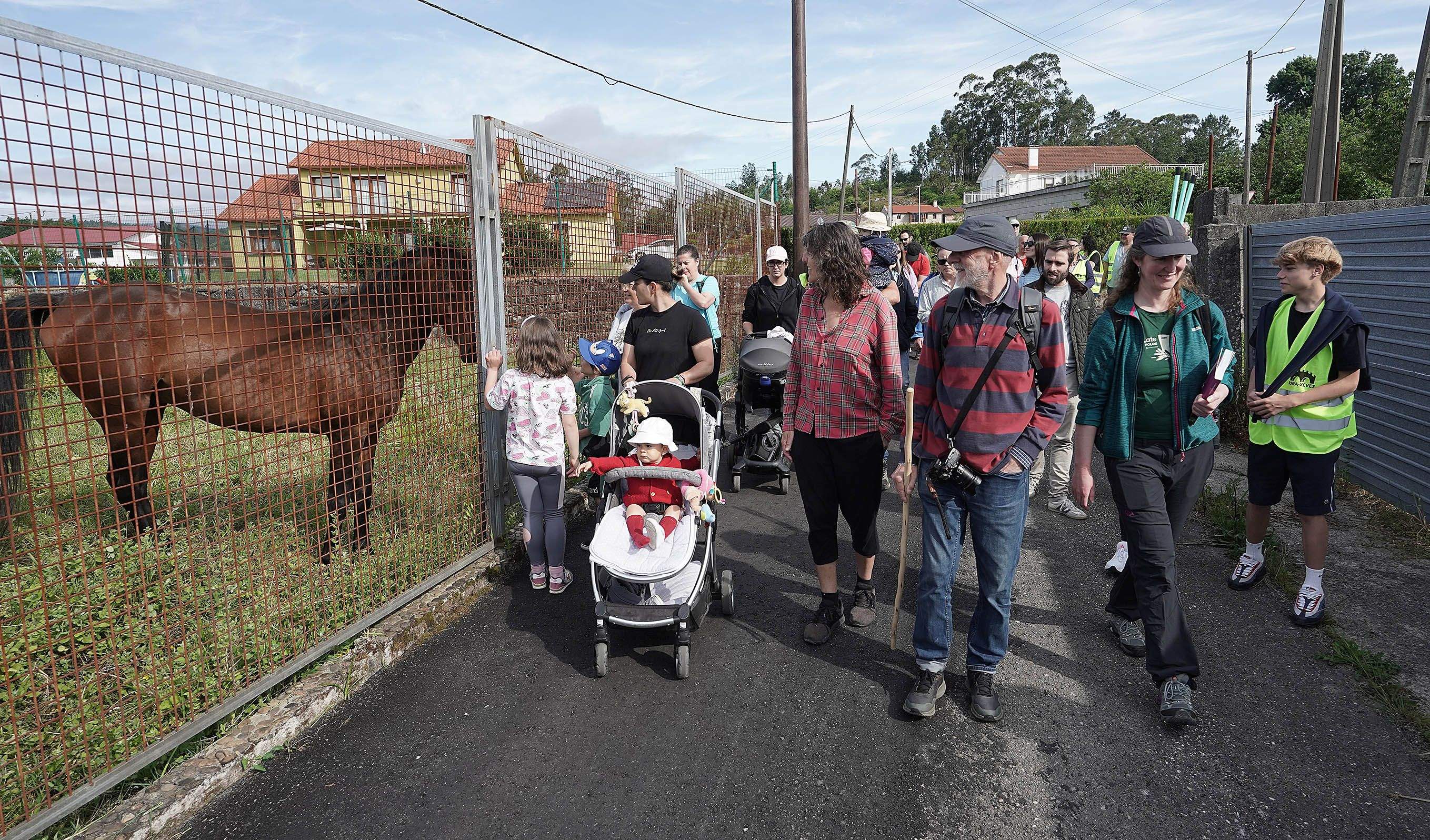 Saída ao campo pola zona ameazada pola A-57