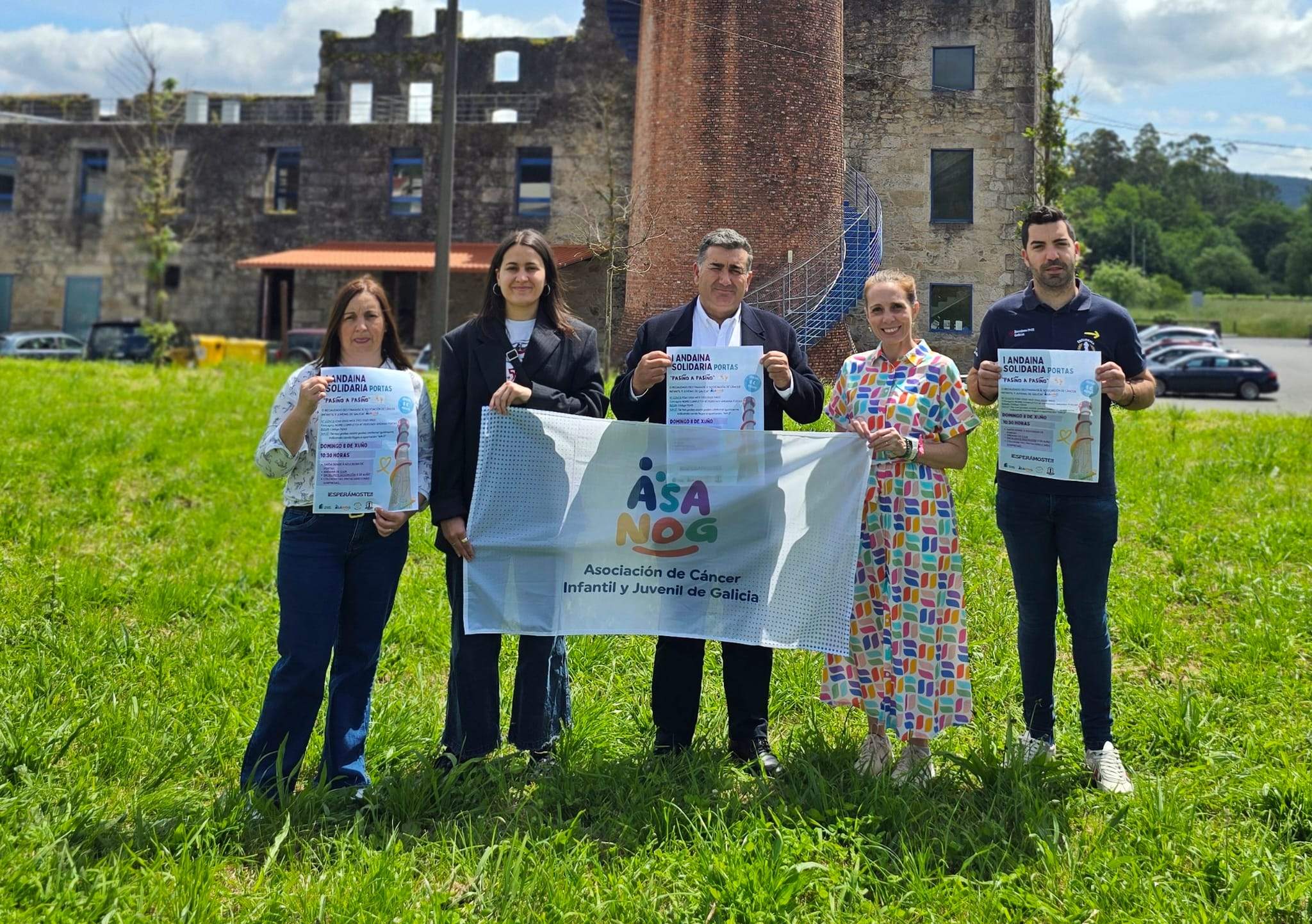 Presentación da  Andaina solidaria Pasiño a Pasiño