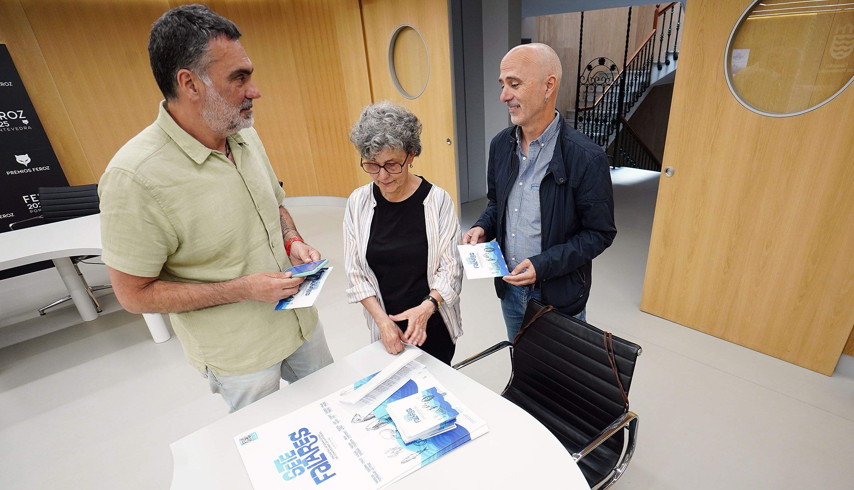 Demetrio Gómez, Tareixa Alonso e Xacobe Rodríguez presentan Sete Falares 2025