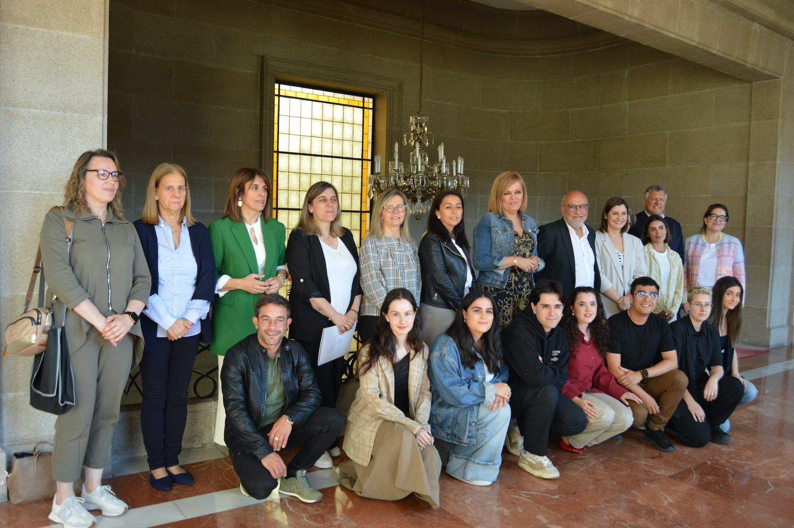 Presentación da campaña del 25N do alumnado de Publicidade
