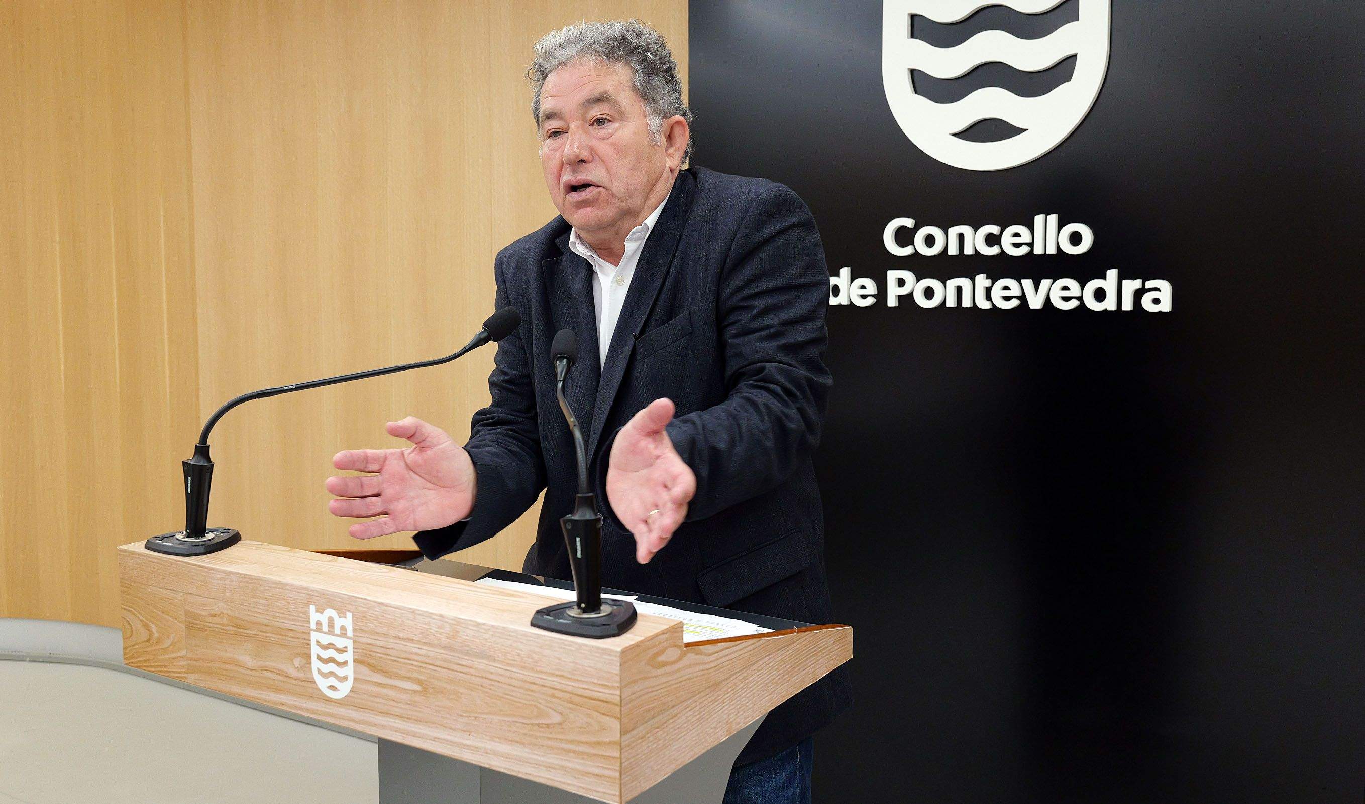 Miguel Anxo Fernández Lores, alcalde de Pontevedra