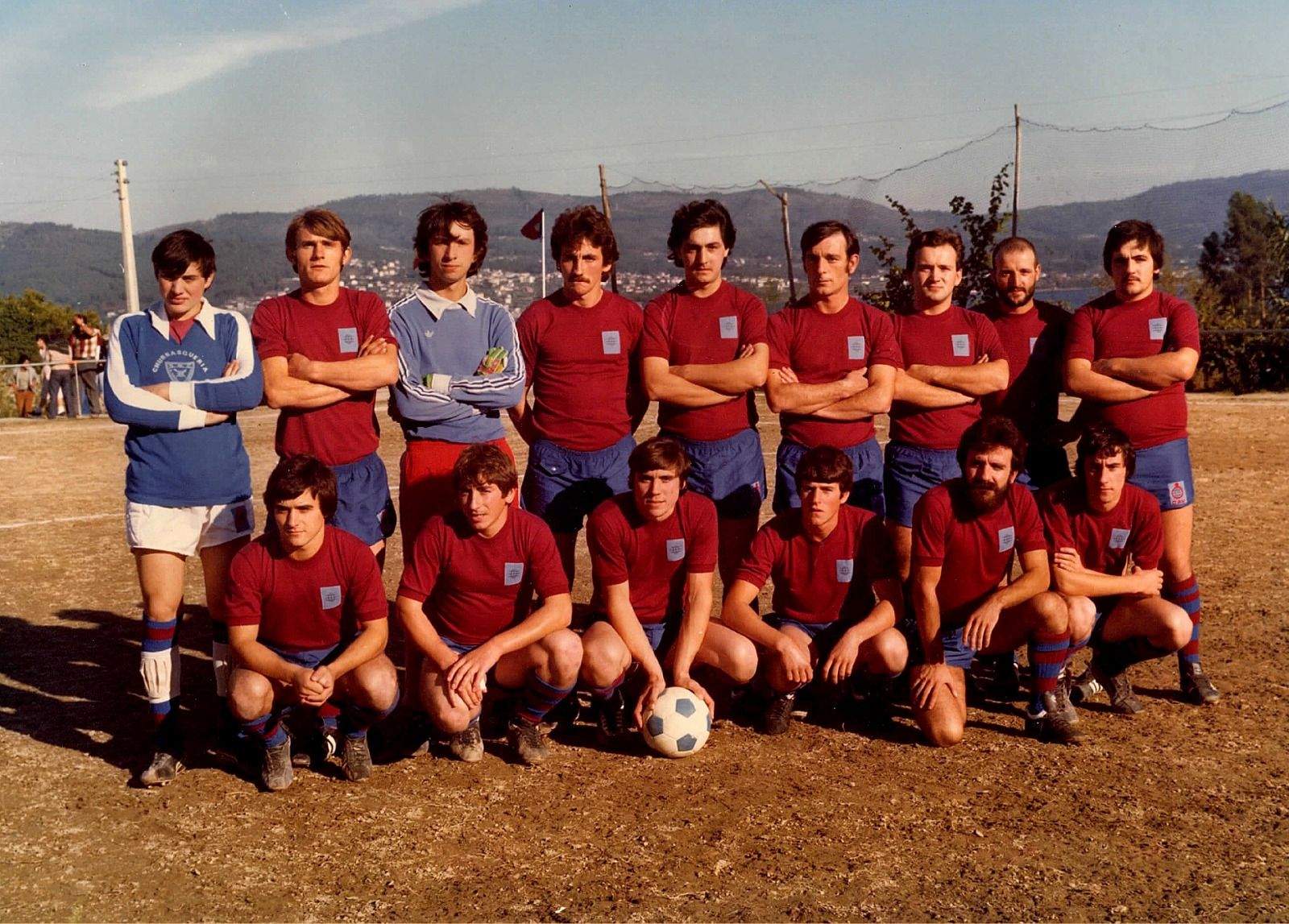 Un dos equipos históricos da SD San Adrián