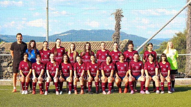 Equipo feminino da SD San Adrián