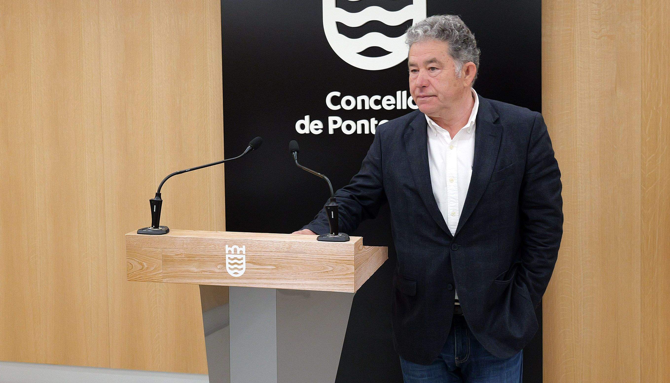 Miguel Anxo Fernández Lores, alcalde de Pontevedra