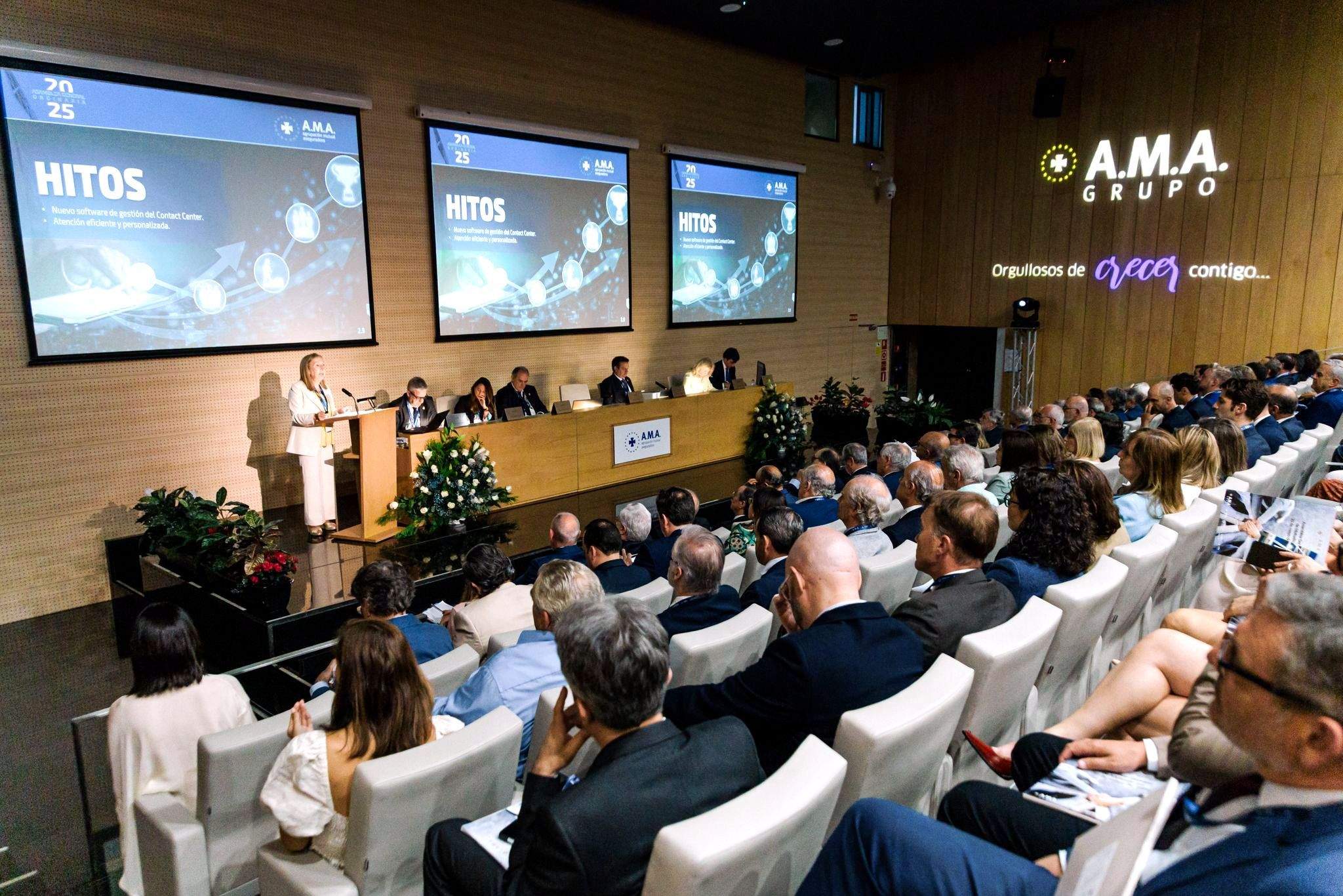Asemblea de A.M.A. en maio de 2025