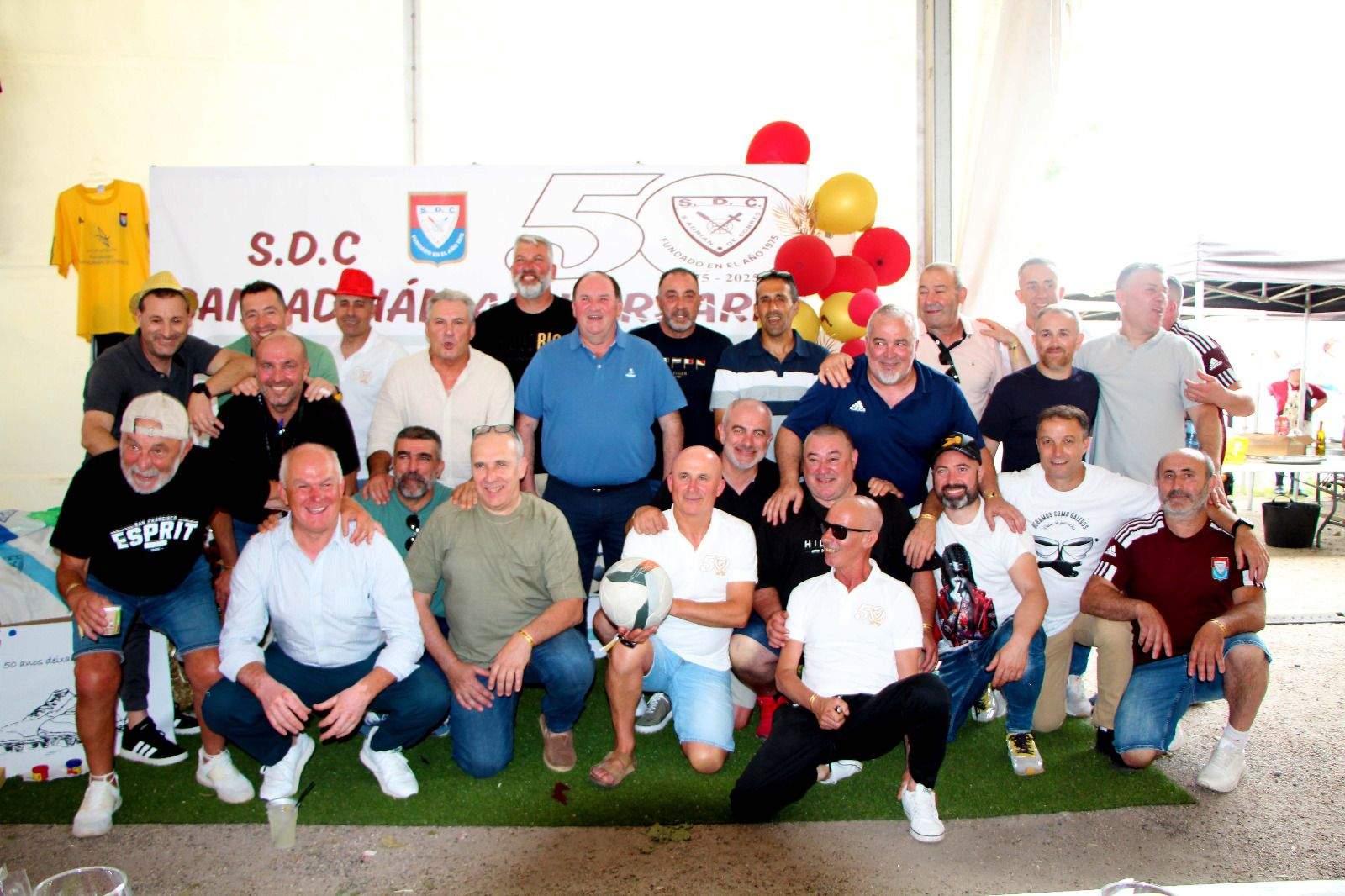 Gala do aniversario dos 50 anos da SD San Adrián
