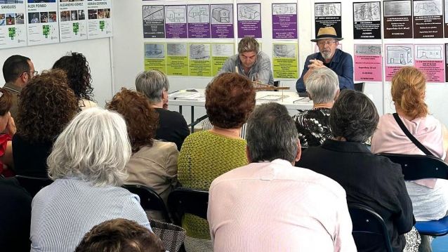 Juan Loureiro y Juan José Esperón presentaron la exposición Juan Loureiro y Juan José Esperón presentaron la exposición