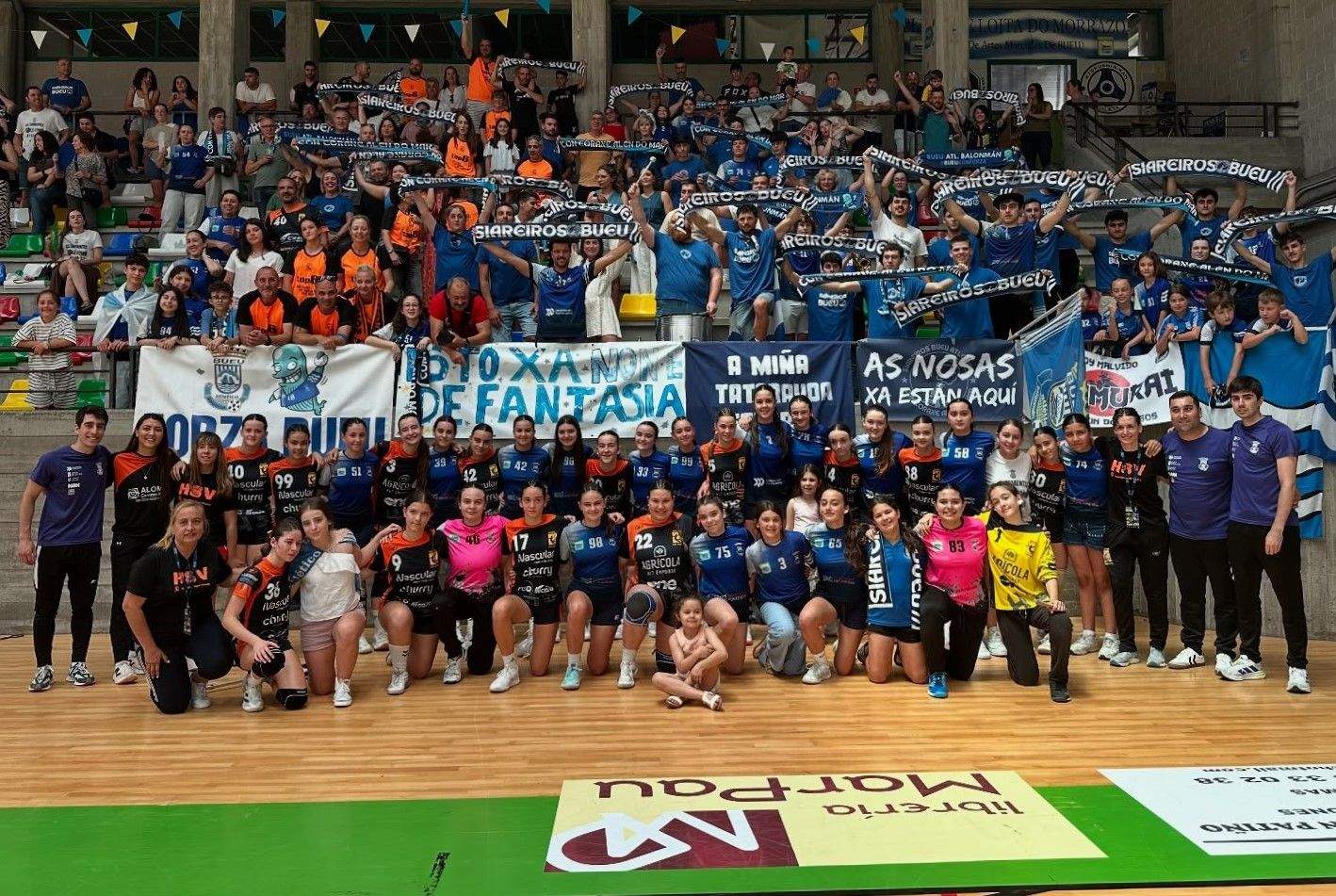 El Bueu Atlético, en la fase final del Campeonato de España Infantil