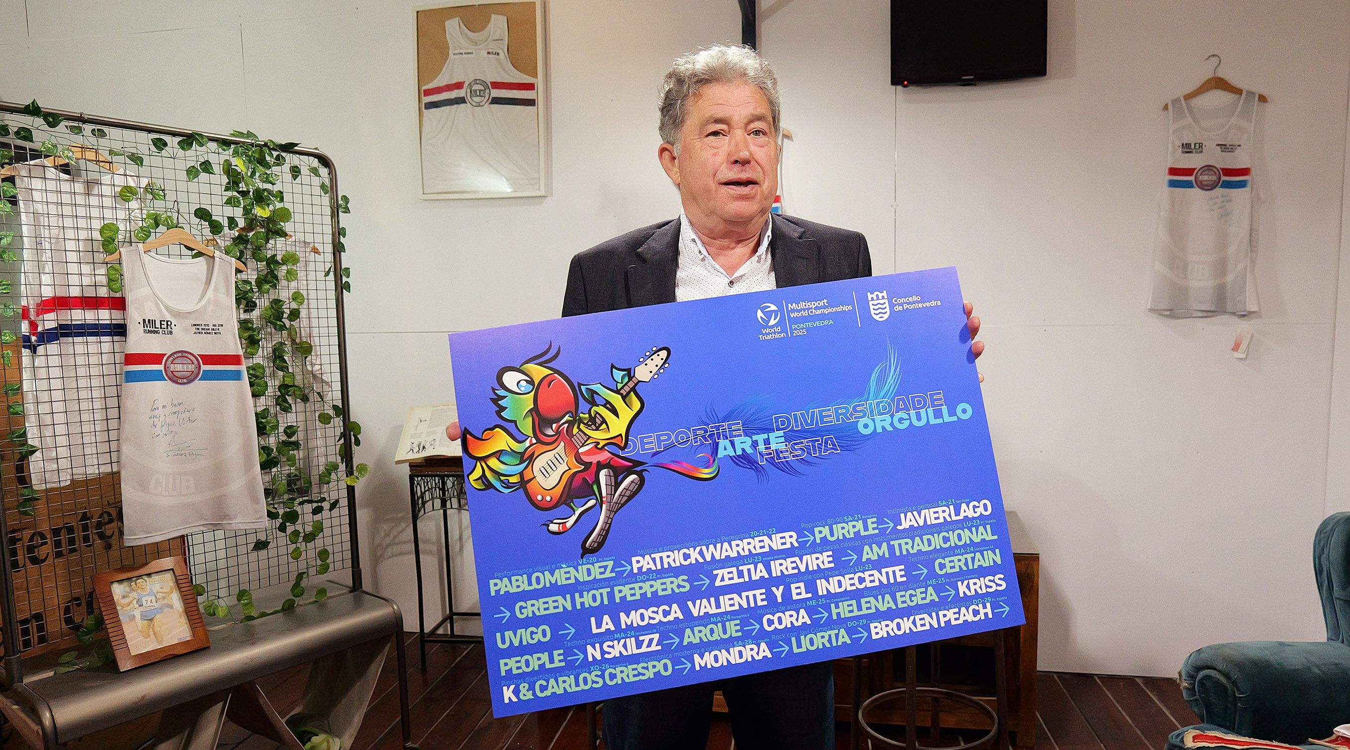 Miguel Anxo Fernández Lores presenta a programación paralela do Multisport