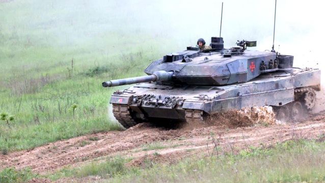 Tanque español en Eslovaquia Tanque español en Eslovaquia