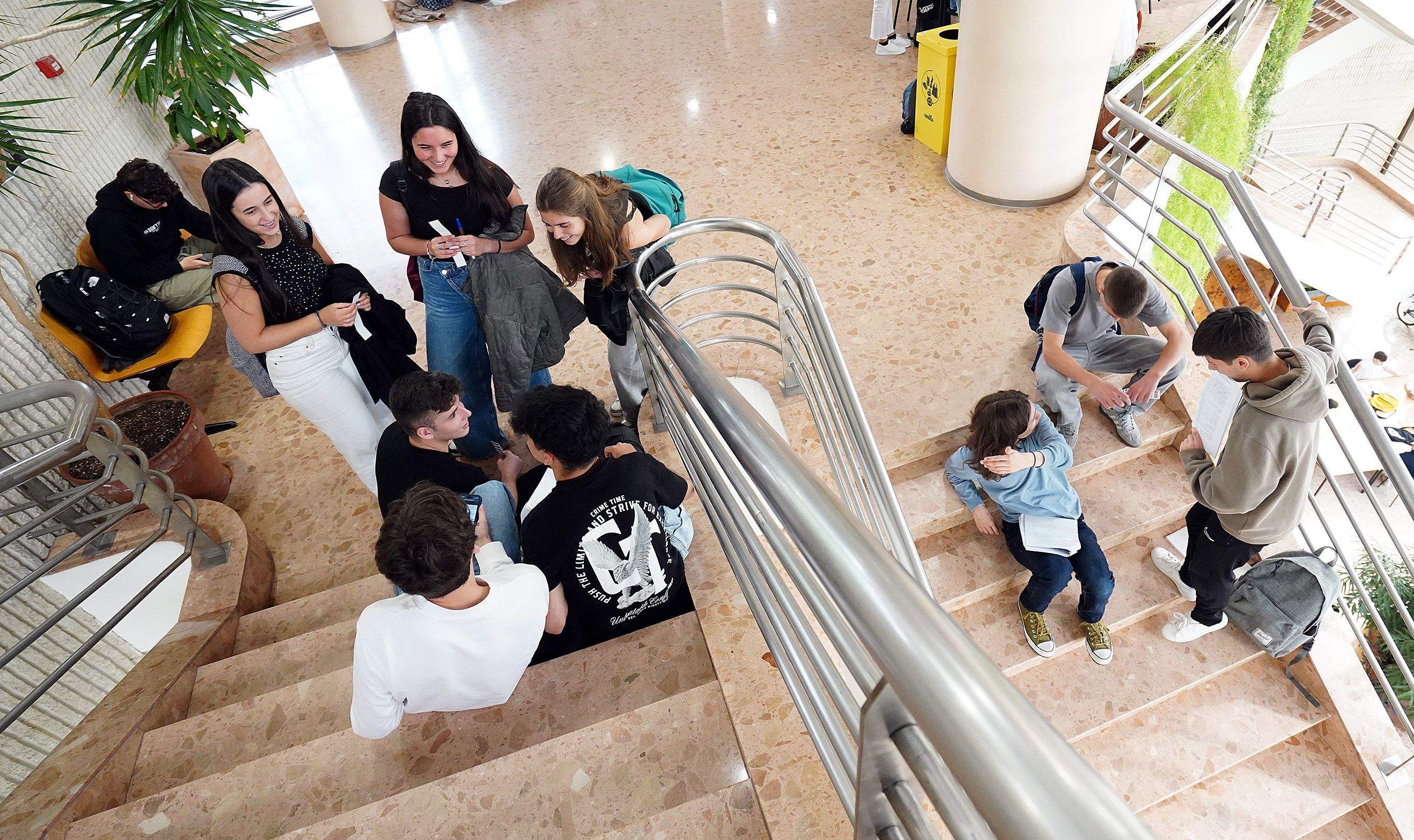 Probas da PAU, a nova selectividade, no campus de Pontevedra Probas da PAU, a nova selectividade, no campus de Pontevedra