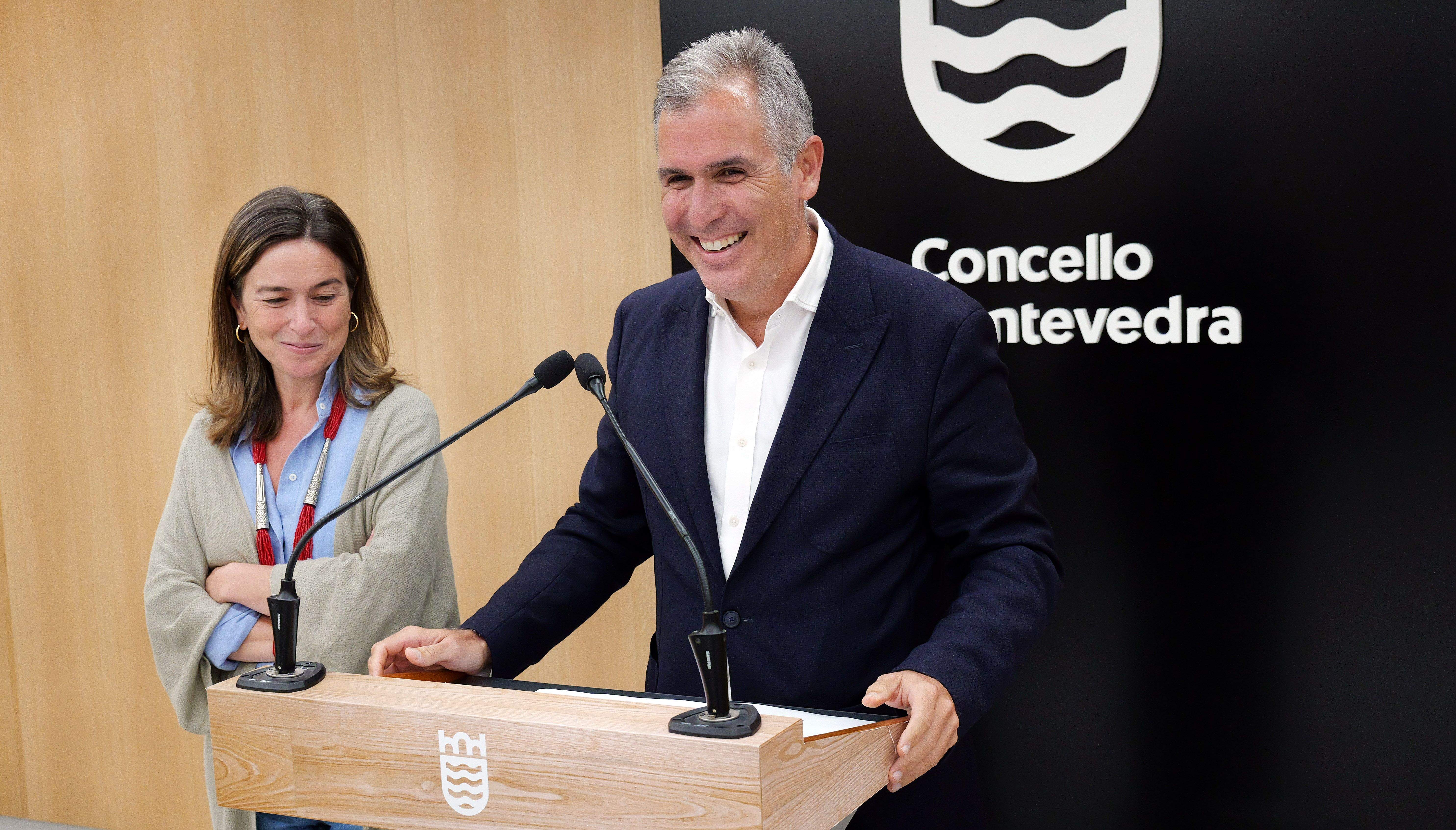 Pepa Pardo e Rafa Domínguez, en rolda de prensa