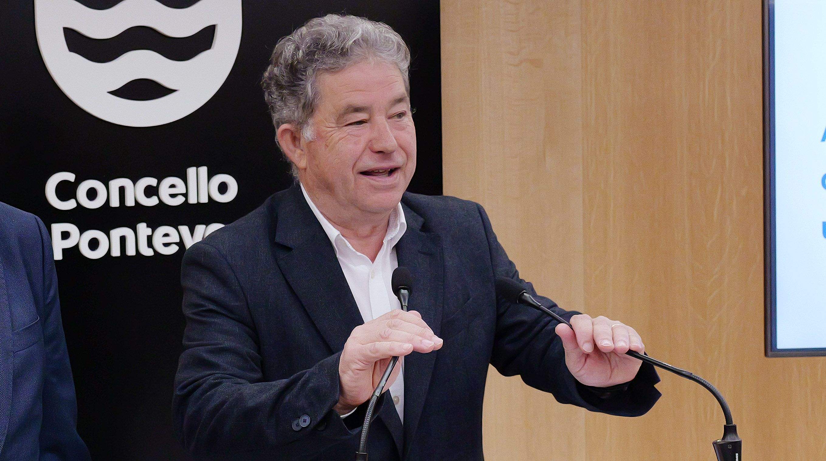 Miguel Anxo Fernández Lores, alcalde de Pontevedra