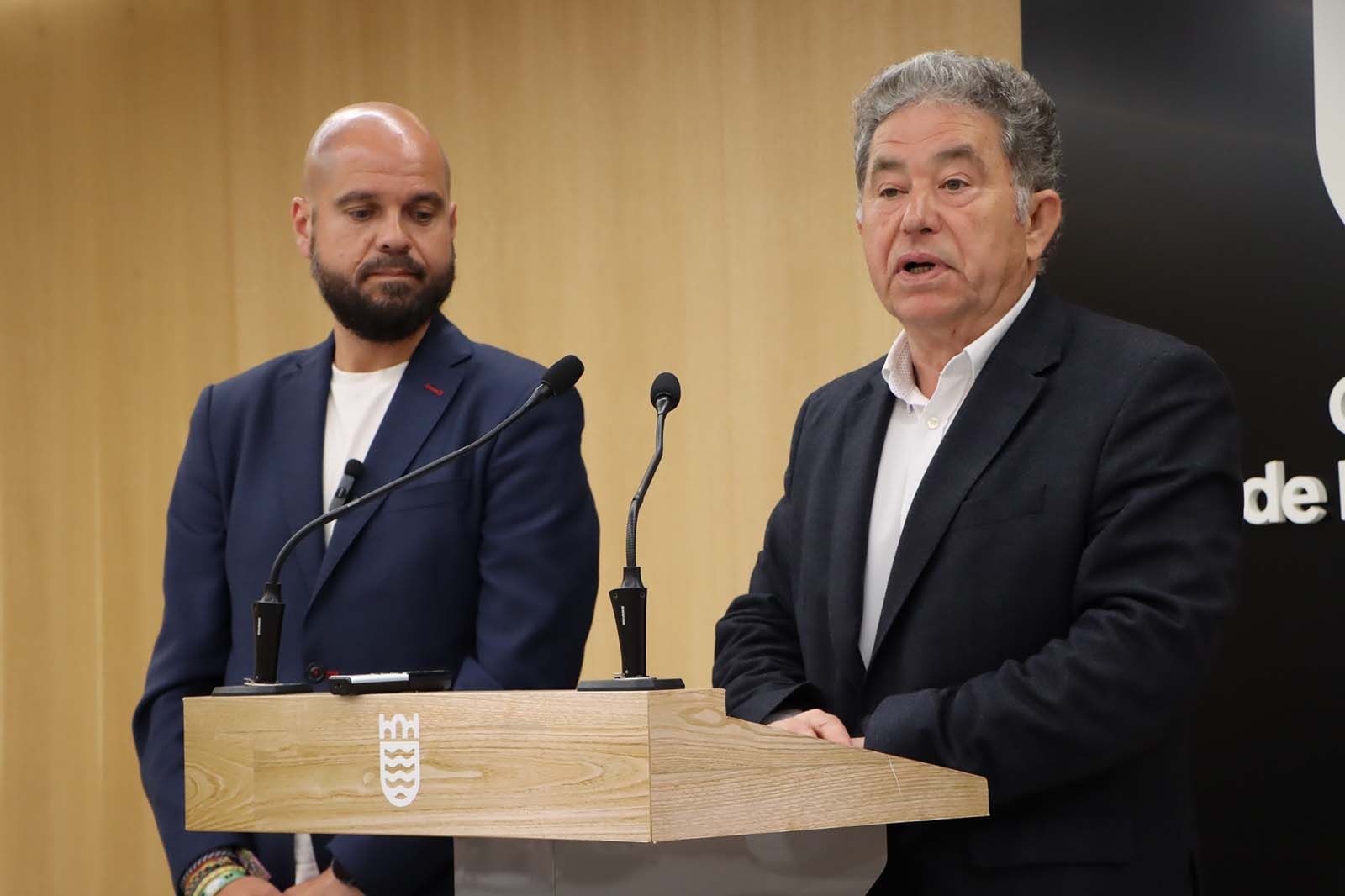 Iván Puentes e Miguel Anxo Fernández Lores