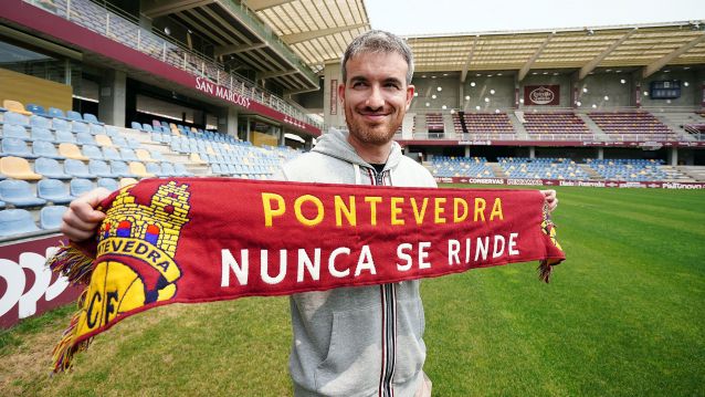 Presentación de Rubén Domínguez como nuevo entrenador del Pontevedra CF Presentación de Rubén Domínguez como nuevo entrenador del Pontevedra CF