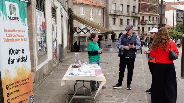 Alcer lembra en Pontevedra a importancia de doar órganos