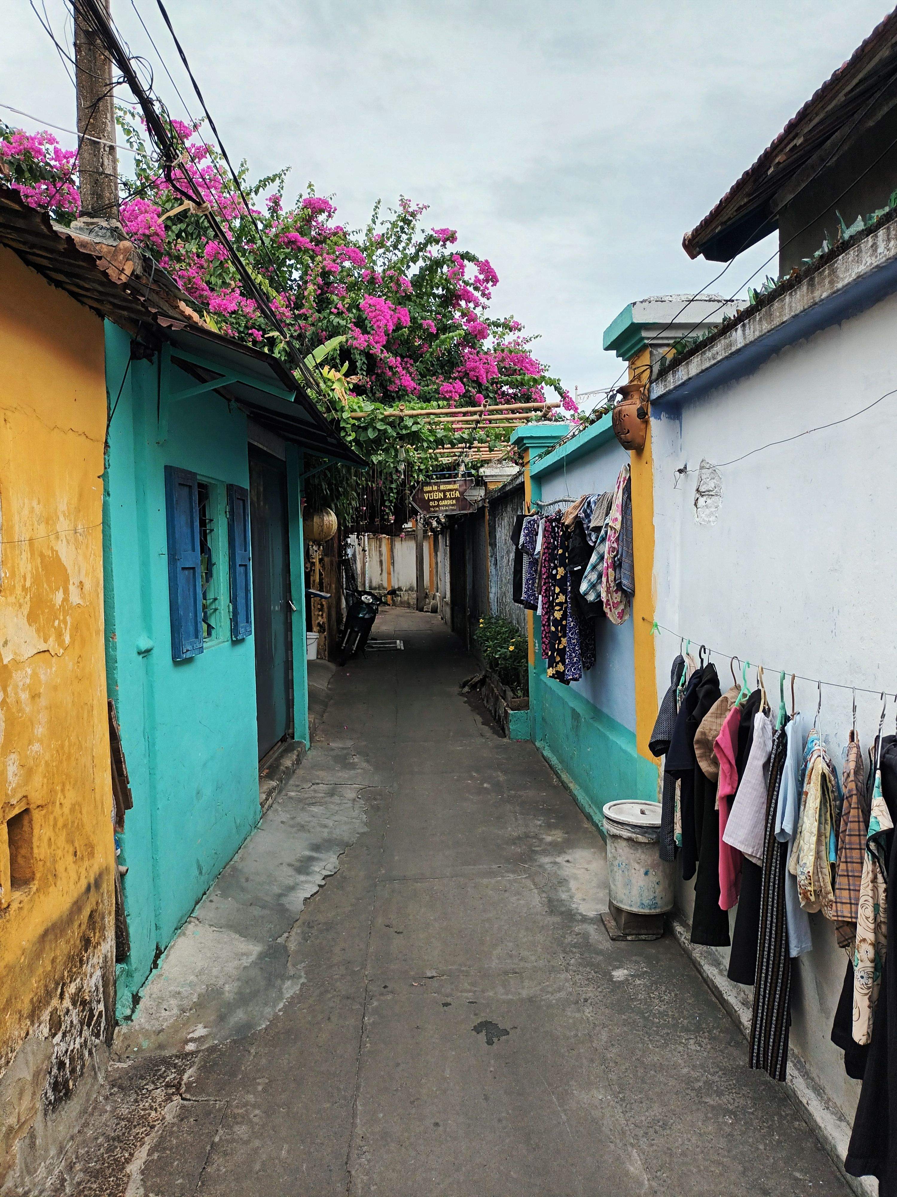 Calexo na cidade vella de Hoi An 