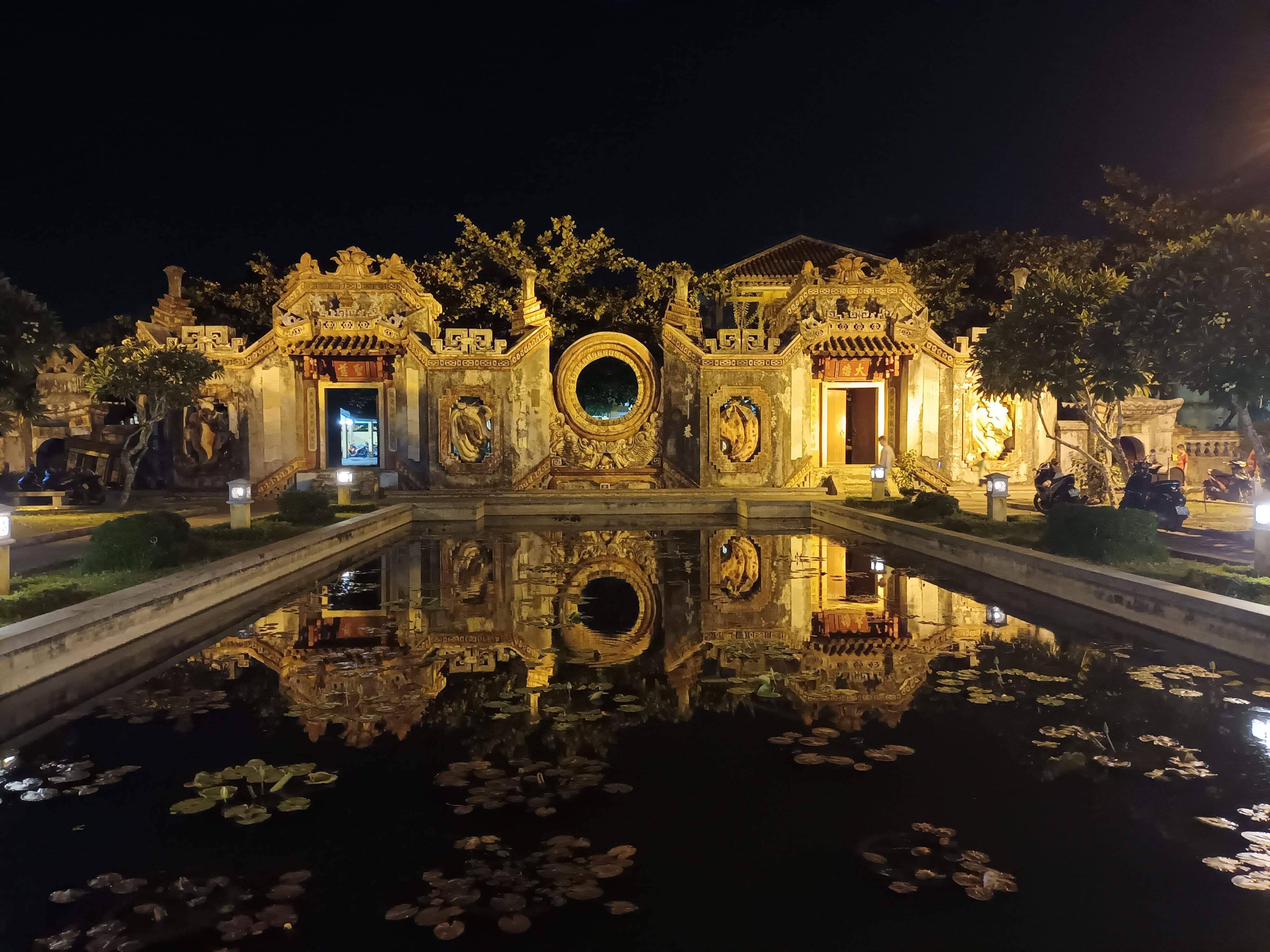 Templo de Ba Mu no centro histórico 