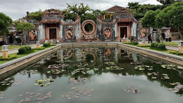 Templo de Ba Mu no centro histórico 