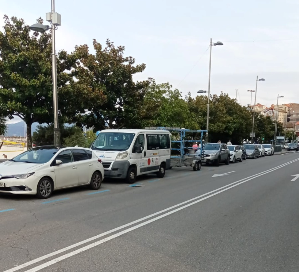 Estacionamentos en Portonovo