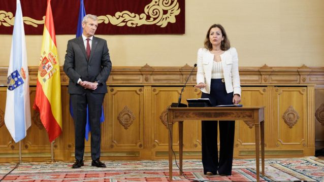 Toma de posesión de Marta Villaverde como conselleira do Mar Toma de posesión de Marta Villaverde como conselleira do Mar