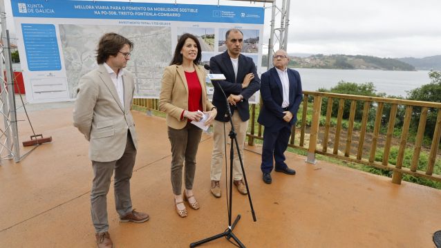 Estreno de la nueva senda entre Fontenla y Combarro Estreno de la nueva senda entre Fontenla y Combarro