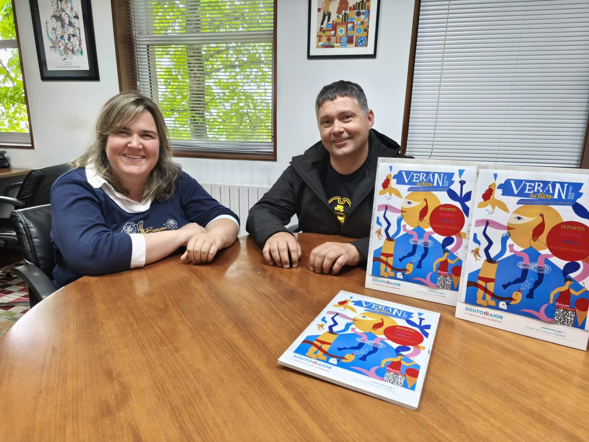 Rosana Martínez Boullosa y Manu Lourenzo presentan el Verán Activo