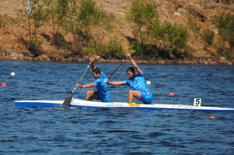 Tono Campos y Diego Romero, en el selectivo para el Mundial de Milán celebrado en Pontevedra