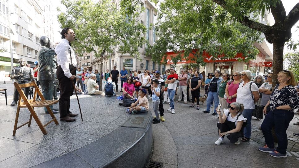 Roteiro ‘Castelao en Salcedo’, teatralizado e musicado Roteiro ‘Castelao en Salcedo’, teatralizado e musicado