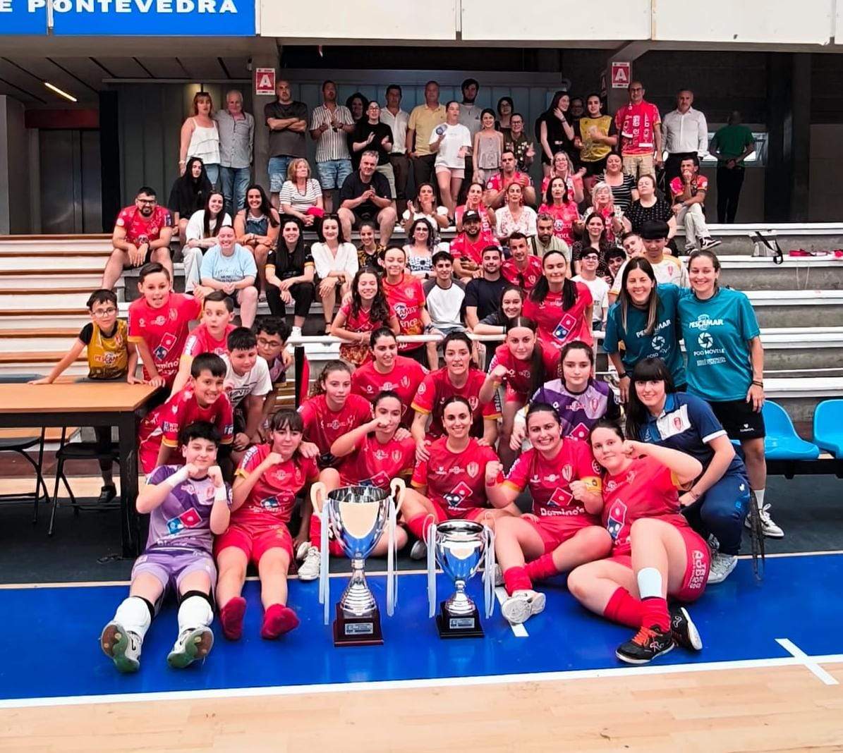 El filial del Poio Pescamar se proclama campeón de Copa