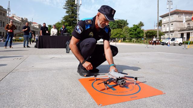 Dron adquirido polo Concello para a Polícía Local de Pontevedra