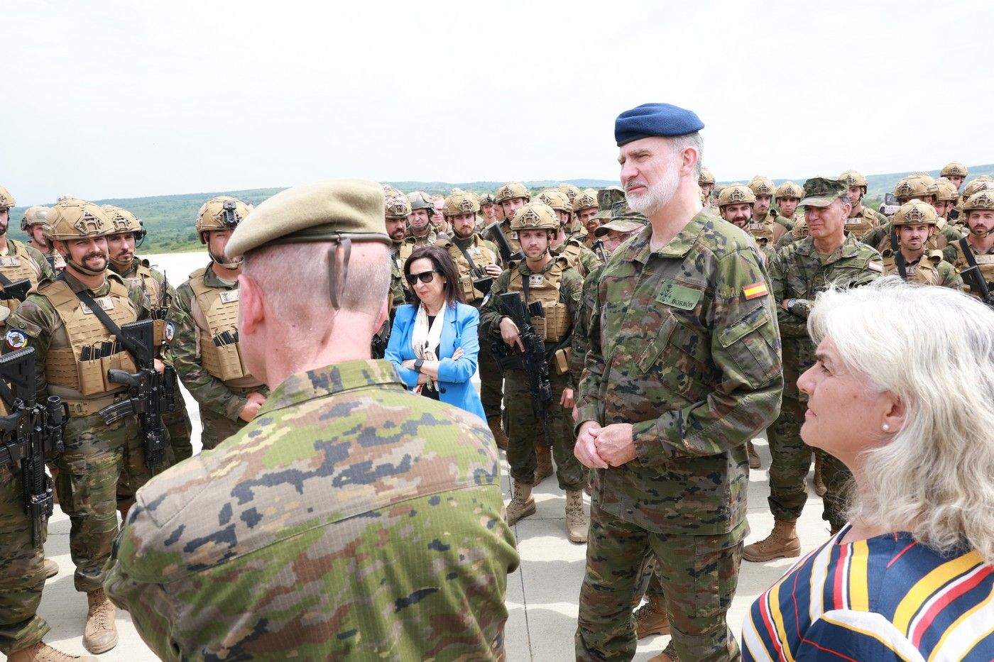 Visita del Rey a los contingentes del ejército en Rumanía y Eslovaquia Visita del Rey a los contingentes del ejército en Rumanía y Eslovaquia