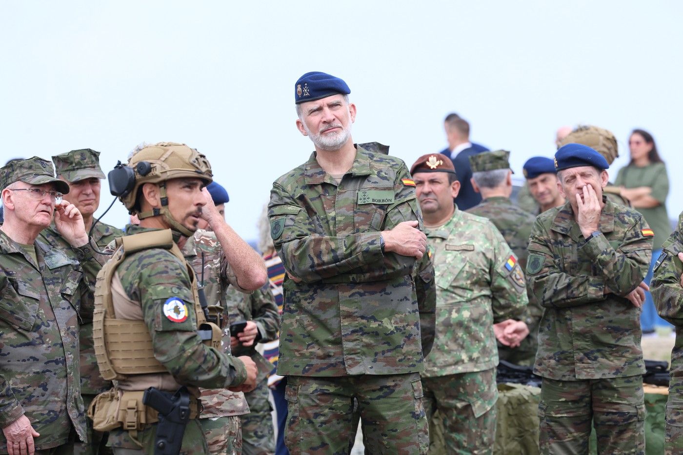 Visita del Rey a los contingentes del ejército en Rumanía y Eslovaquia Visita del Rey a los contingentes del ejército en Rumanía y Eslovaquia