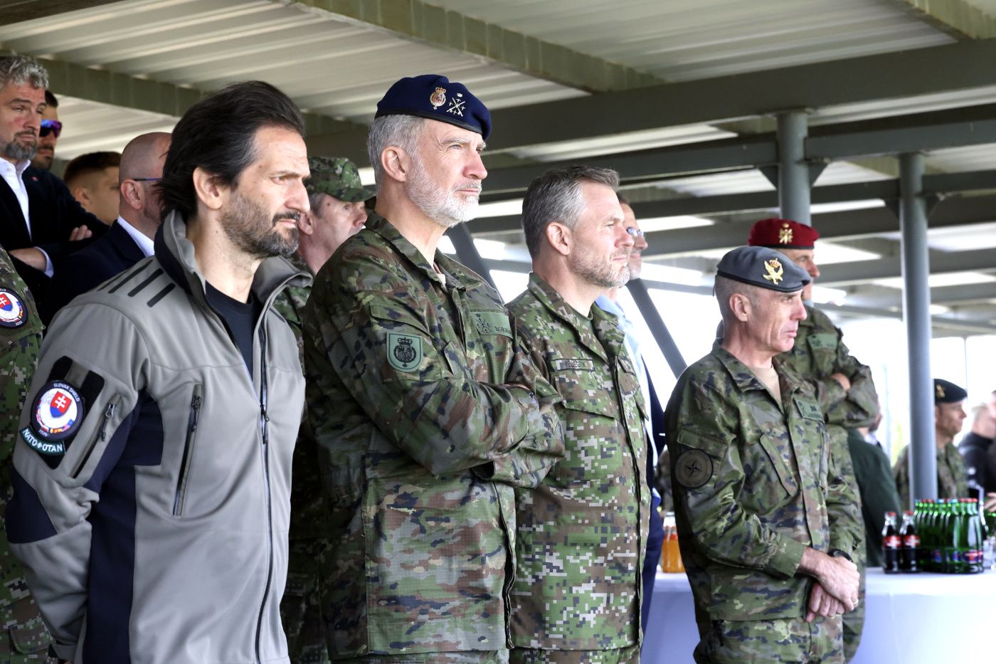 Visita del Rey a los contingentes del ejército en Rumanía y Eslovaquia Visita del Rey a los contingentes del ejército en Rumanía y Eslovaquia