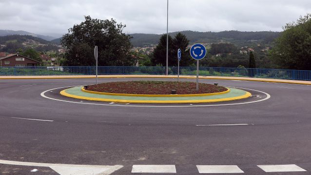 Rotonda que conectará coa Variante de Alba