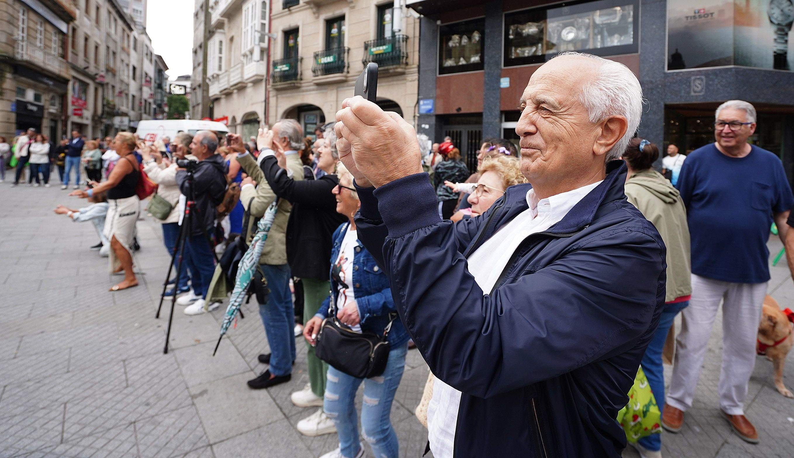 Exhibición de bailoterapia de la UNED Sénior
