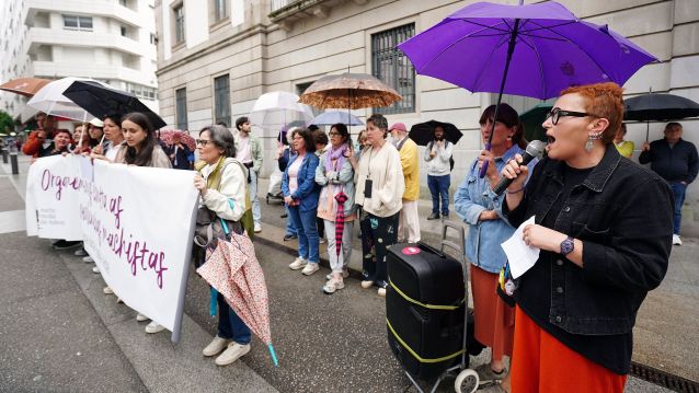 Concentración en Pontevedra por el crimen machista de Campo Lameiro