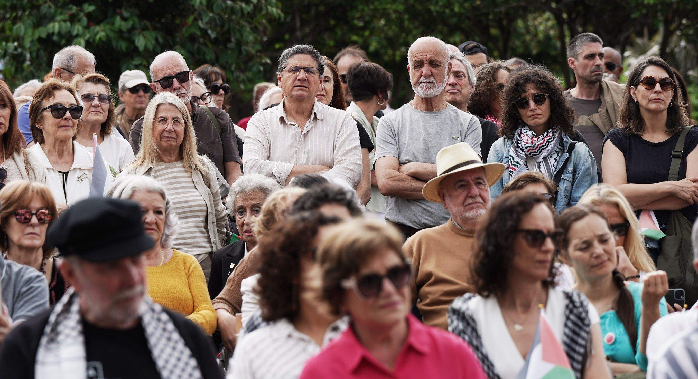 Acto en apoio ao pobo palestino Acto en apoio ao pobo palestino