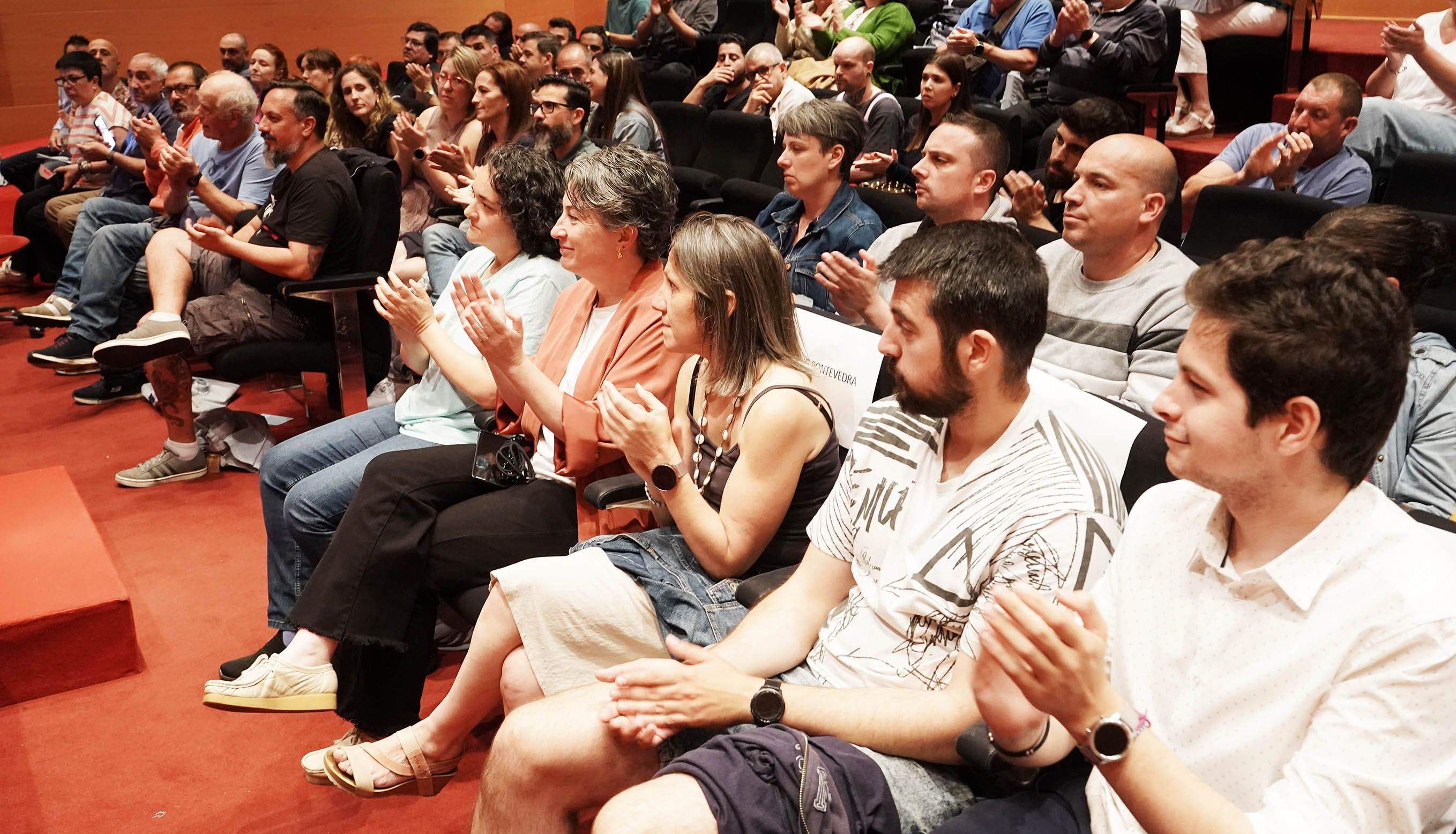 Clausura de la novena asemblea comarcal de la CIG