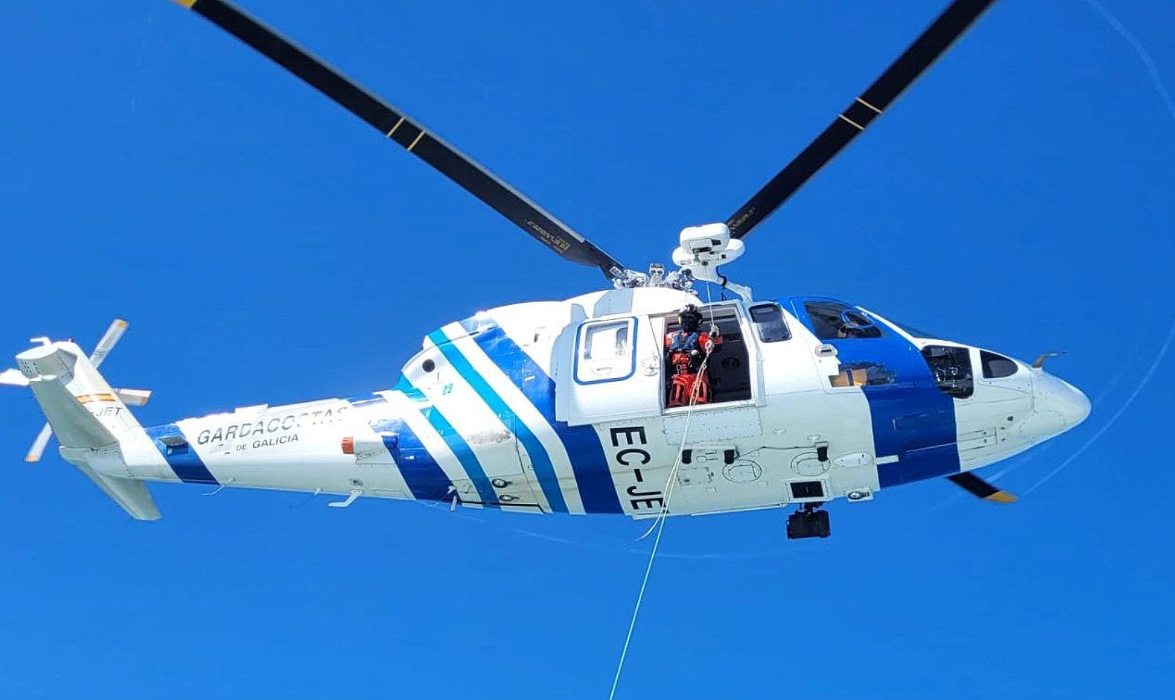 Helicóptero de Gardacostas Galicia