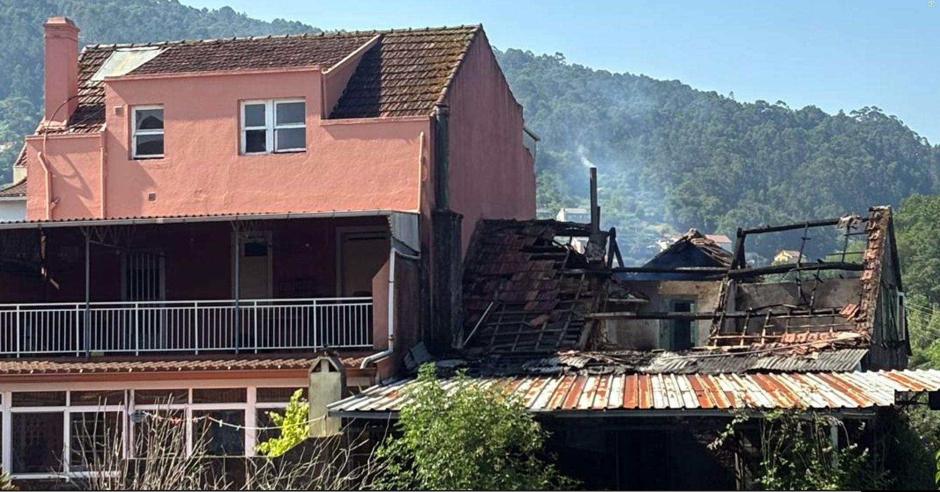 Daños causados en el incendio en Jaime Janer