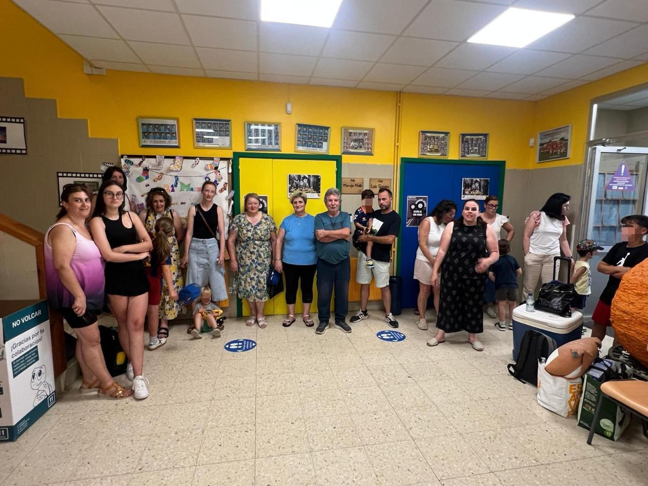 Peche reivindicativo no CEIP San Clemente