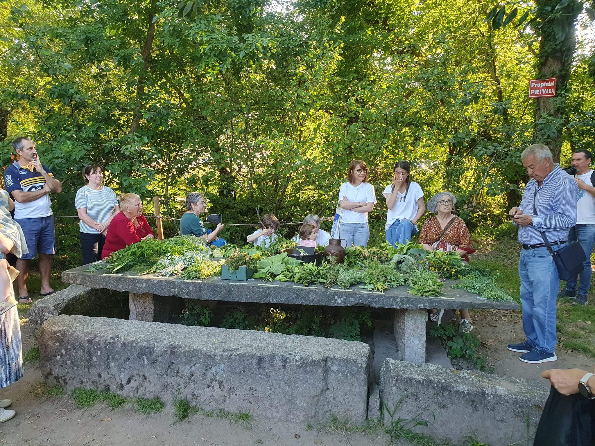 Recollida de herbas de San Xoán por Vaipolorío